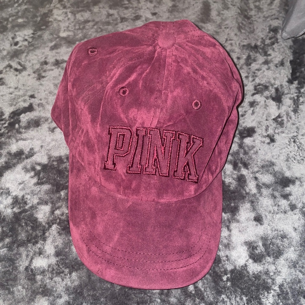 PINK clip on hat